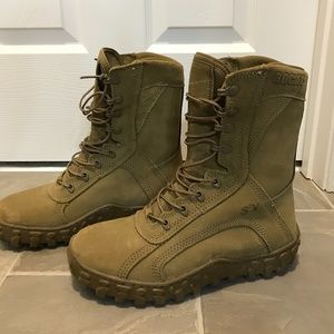 WATERPROOF Leather Rocky S2V Coyote Brown Boots